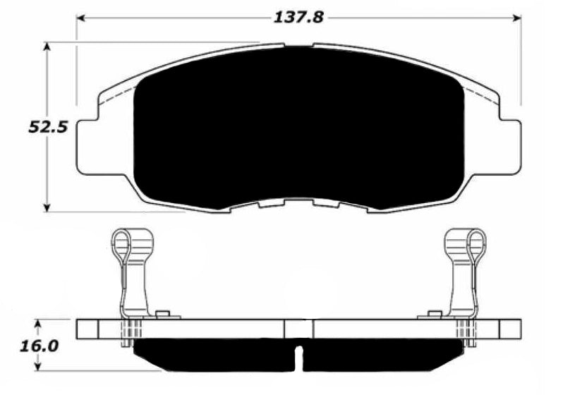 Porterfield Brake Pads for 2009 HONDA CIVIC Sedan LX