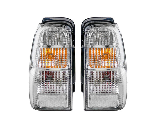 1996-2002 Toyota 4runner Trd Jdm Clear Rear Tail Lights Made By Unique Style Racing