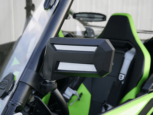 Spike RE-FLEX ADJUSTABLE SIDE MIRRORS 1.875"- 2" (PAIR)