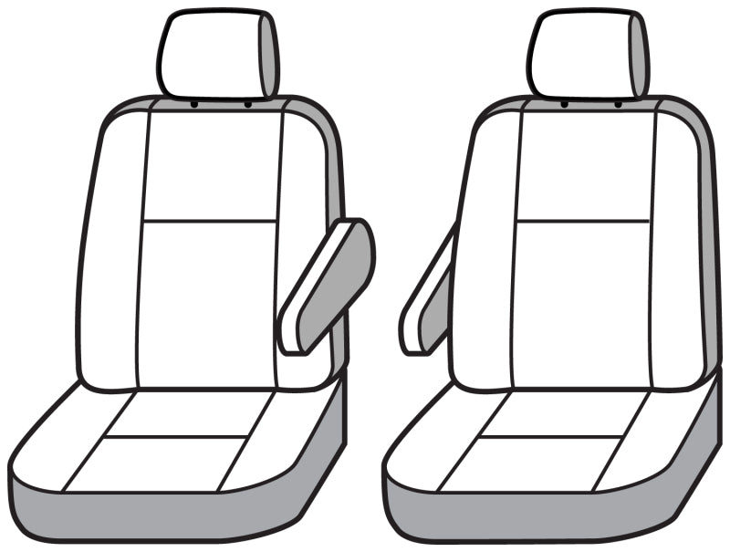 Covercraft 22-23 Jeep Grand Wagoneer Carhartt SeatSaver 2nd Row Seat Covers - Gravel SSC7569CAGY