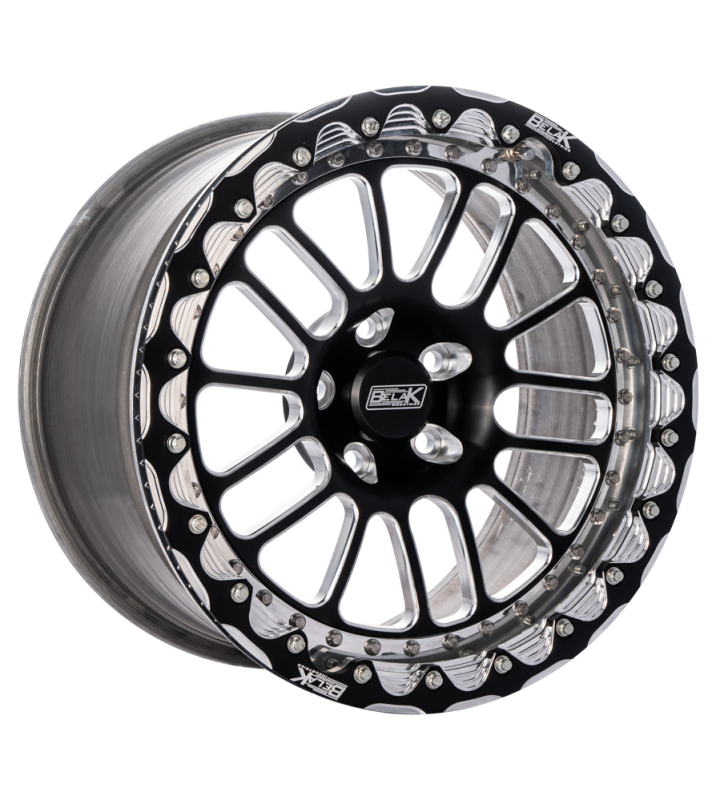 Belak Wheels Belak 18x12 / 8in BS / 6x4.5in BP / High Pad / Series 2 - Single Beadlock Wheel 18126450S28BS-SBL