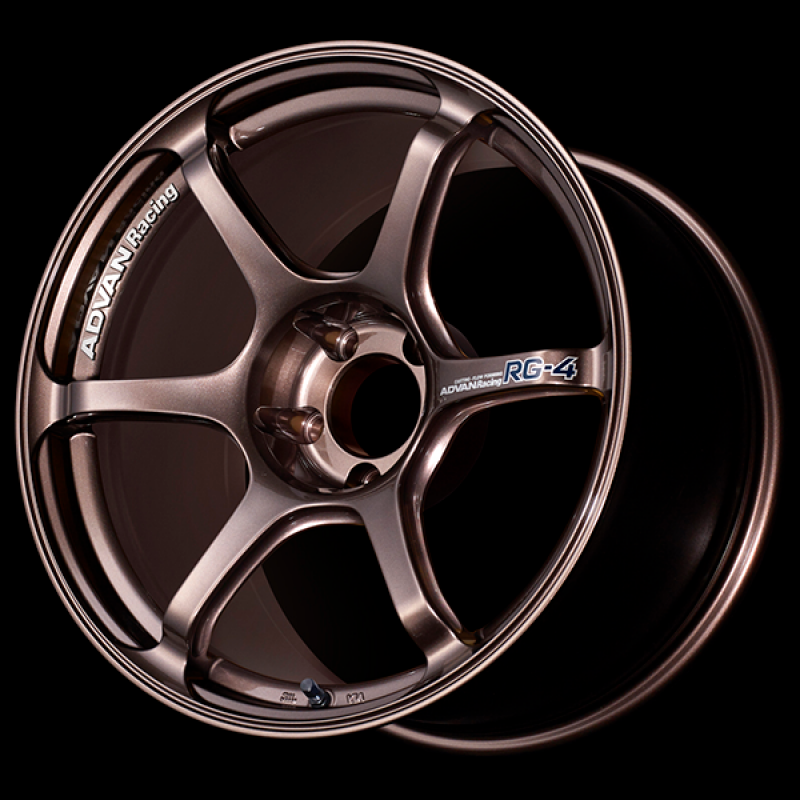 Advan RG-4 17x8.5 / +45 Offset / 5x114.3 / 73mm Bore / Racing Copper Bronze YA47H45ECB