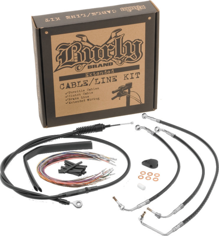 Burly Brand Control Kit 15in - Black B30-1101