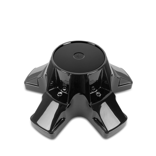 HD Off-Road - Off-Road Gloss Black Trailer Wheel Center Caps