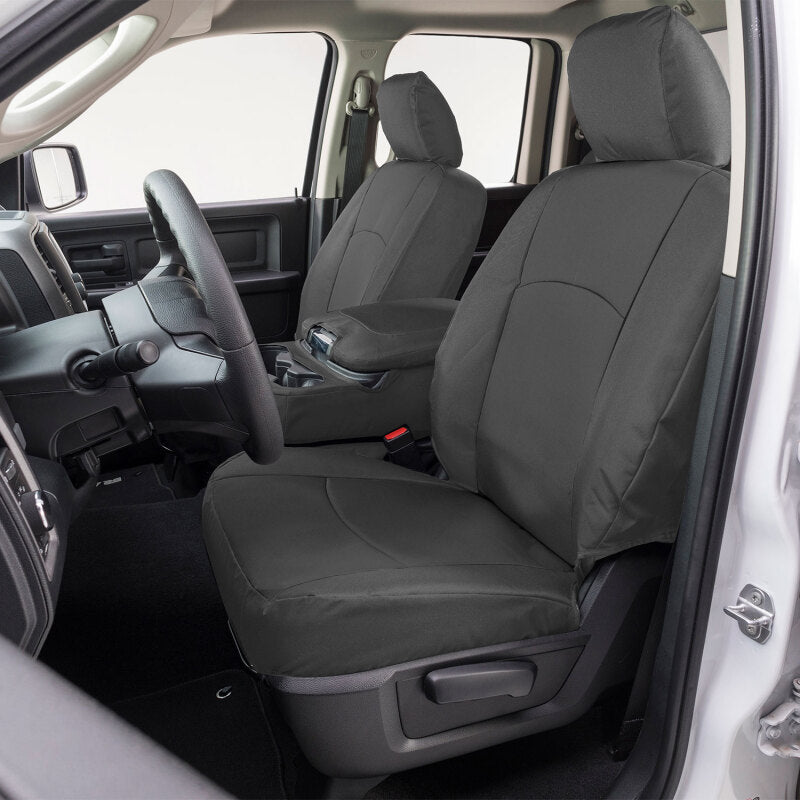 Covercraft 21-25 F150 XL/XLT Endura PrecisionFit Custom Front Row Seat Covers - Charcoal/Charcoal GTF4431ABENCC