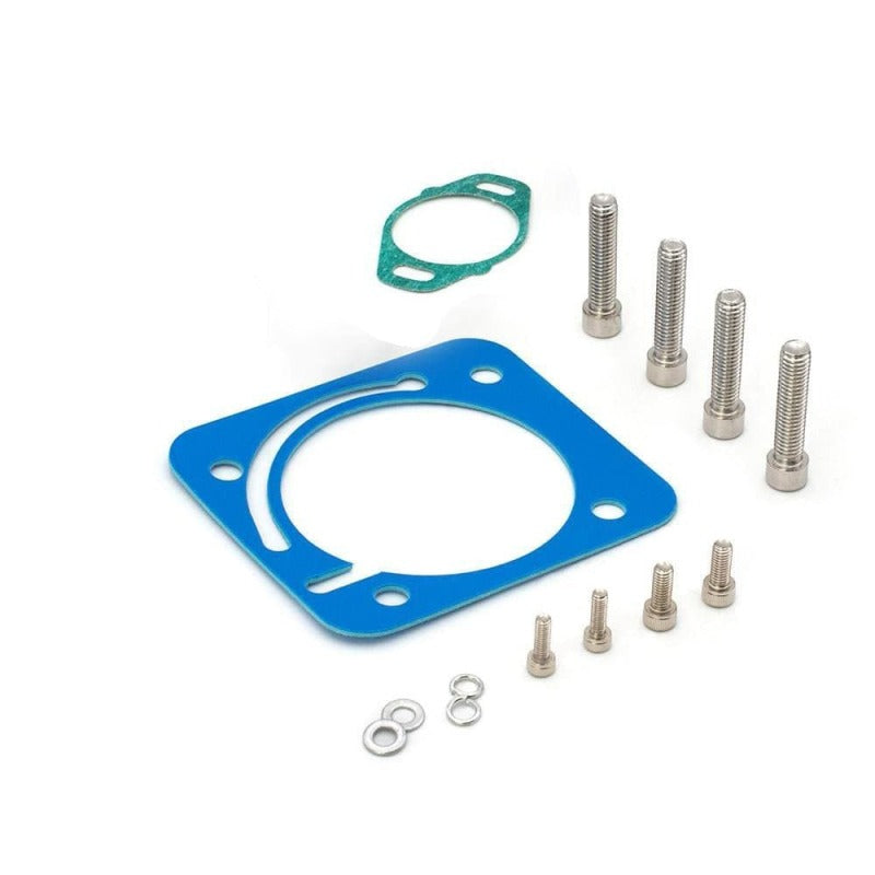 BLOX Racing Honda B/D/H/F Series Engines 70mm Black Billet Throttle Body V2 BXIM-00202-BK-V2