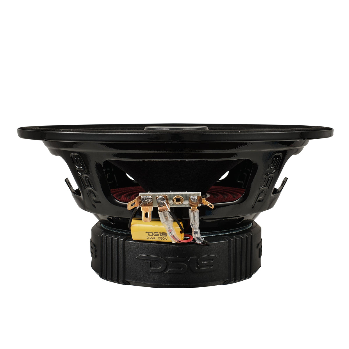 PRO-ZT 8" Coaxial Mid-Range Loudspeaker with Water Resistant Cone Built-in Bullet Tweeter and Grill 275 Watts Rms 4-Ohm (2 Speakers)