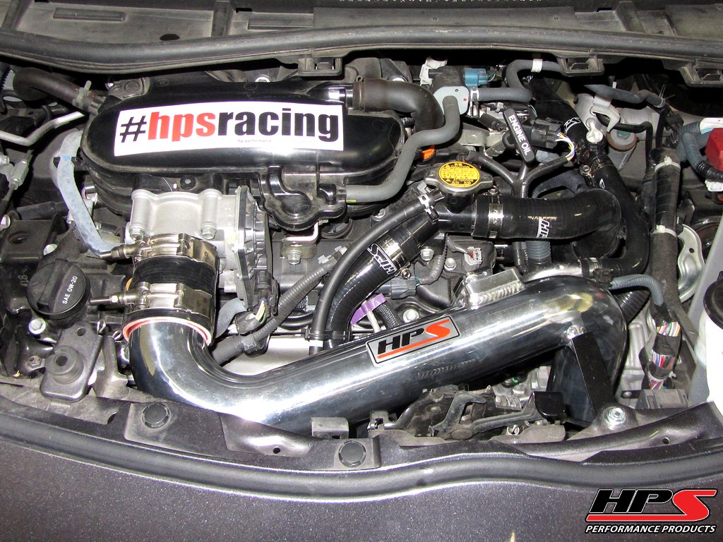 HPS Performance Products Shortram Air Intake Kit 2012-2015 Scion iQ 1.3L US-Spec, Blue