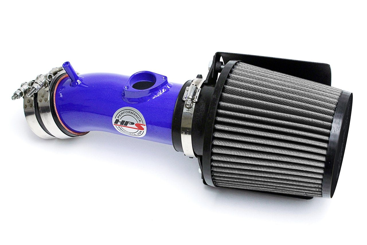 HPS Performance HPS Shortram Air Intake Kit 2014-2017 Mazda Mazda6 2.5L Skyactiv, Includes Heat Shield, 827-547