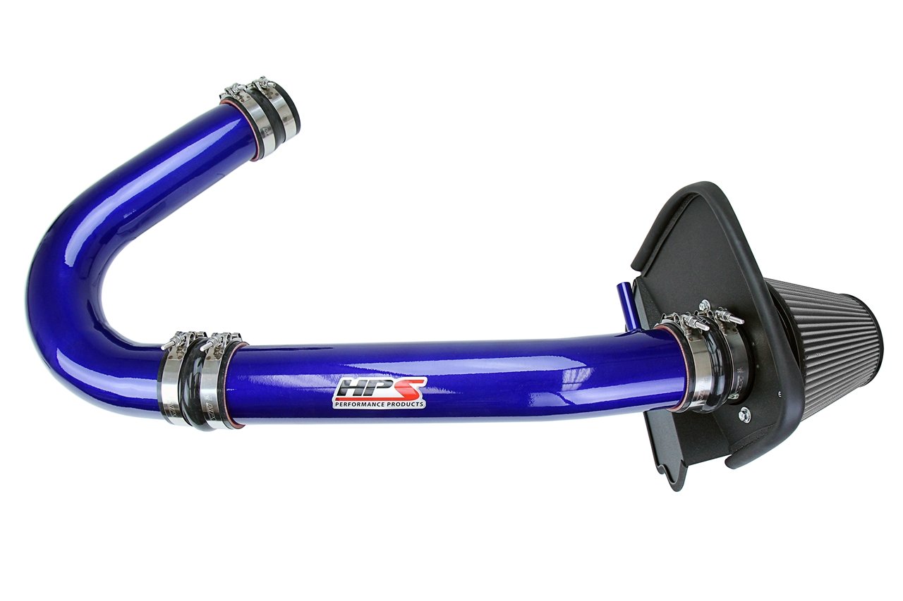 HPS Shortram Air Intake Kit 2011-2018 Dodge Challenger 3.6L V6, Includes Heat Shield, 827-624