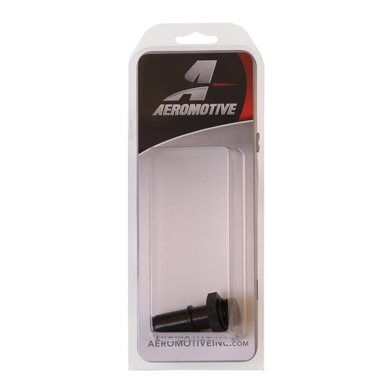 Aeromotive Adapter - 5/8 Male Quick Connect - Short - AN-08 ORB 15136