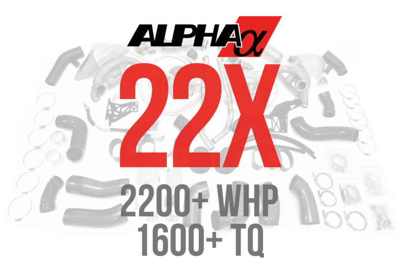 AMS Performance Alpha 22X R35 GTR Turbo Kit (Requires solid motor mounts) ALP.07.14.0113-2