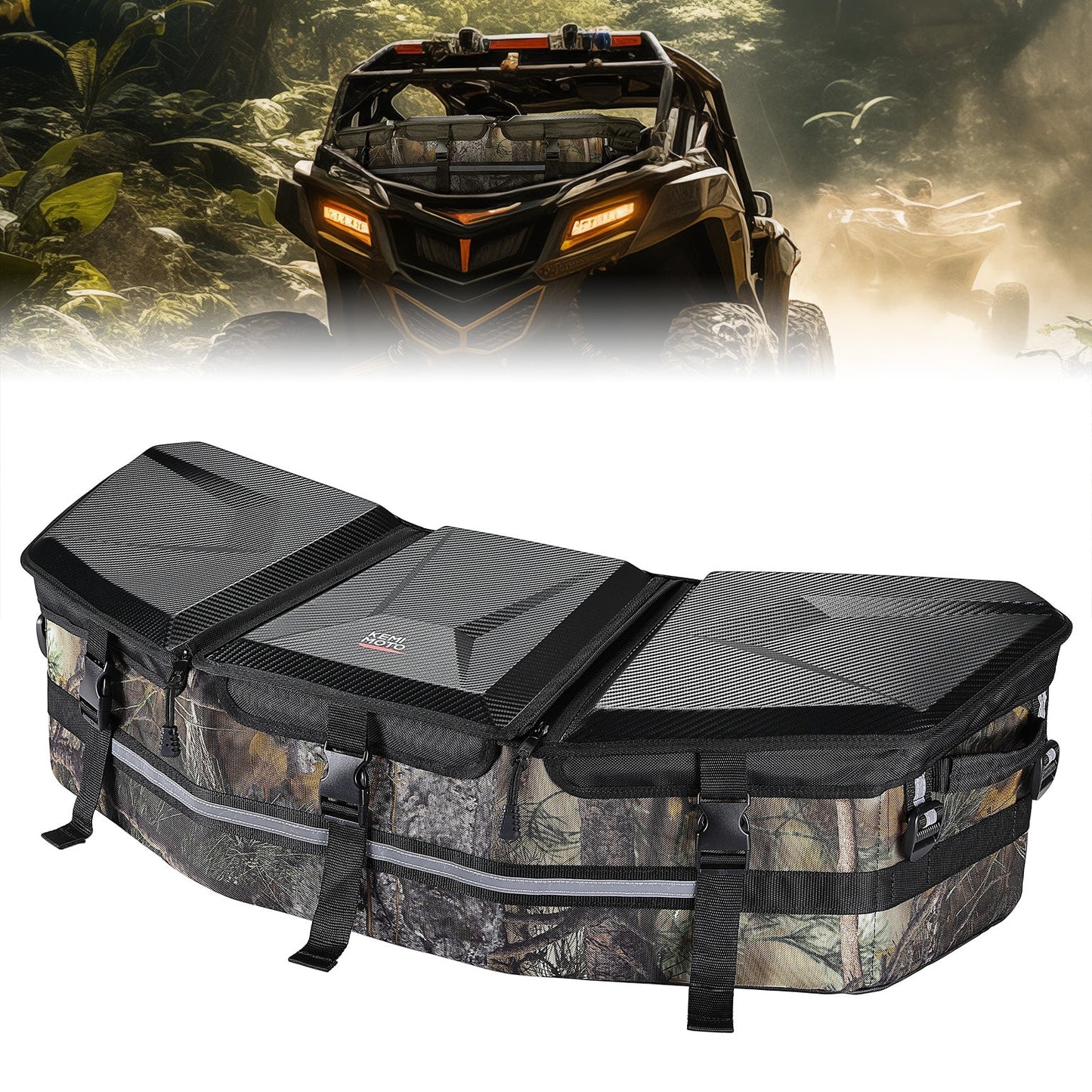 Kemimoto Camo Rear Storage Bag Maverick X3/MAX