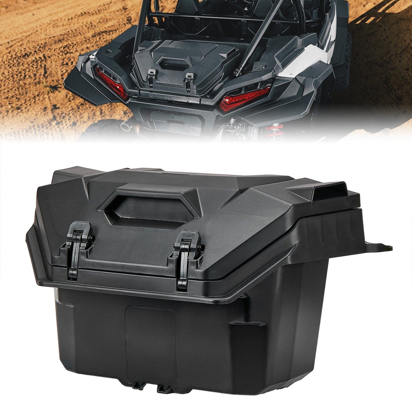 Kemimoto Rear Cargo Box 55QT Polaris RZR XP 1000/4 1000 2024-2025