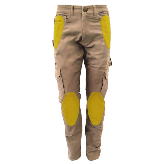 Cargo Pants Straight Fit - Khaki Solid