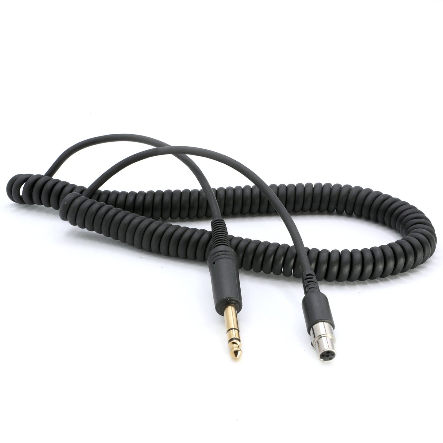 Firetruck Intercom Headset Coil Cord for 1/4 Style Jacks & FHS Headset