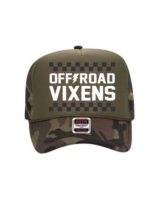 Checked Out Foam Trucker - Camo