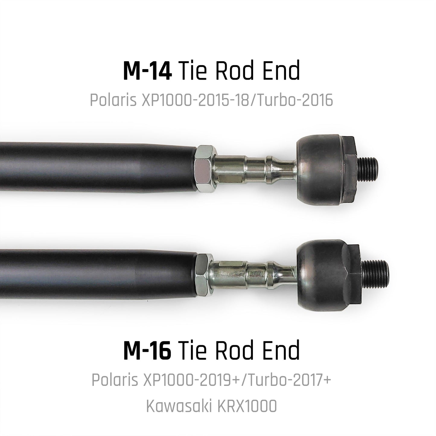 RZR Pro XP 2020+ UHD (AL-7075) Tie Rod Kit, Polaris XP PRO Platform 64"