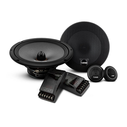 DS18 2008-2021 Honda CR-V Front and Back Doors Speakers Best Upgrade/Replacement Package 1800 Watts
