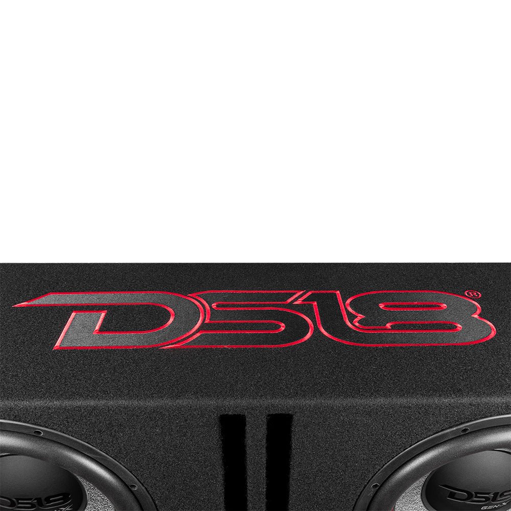 Dual 12" Loaded Subwoofer Ported Enclosure With GEN-X124D 900 Watts RMS