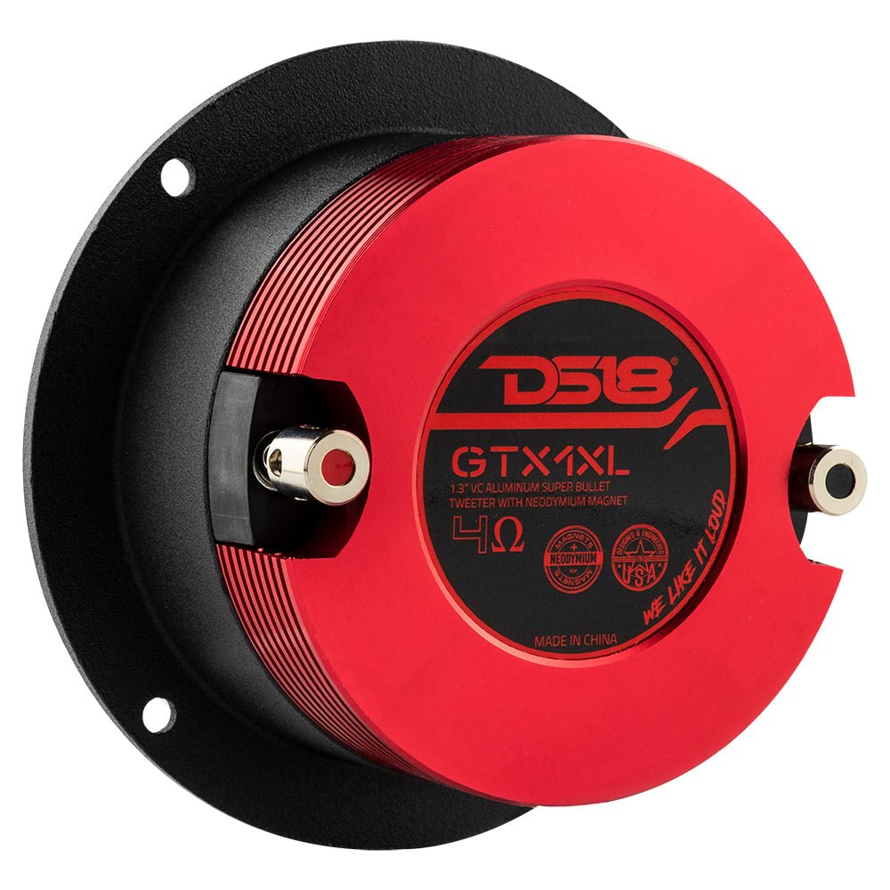 3.75" Die Cast Compression Neodymium Super Bullet Tweeter 1.3" Aluminum | 160W RMS 4-Ohm
