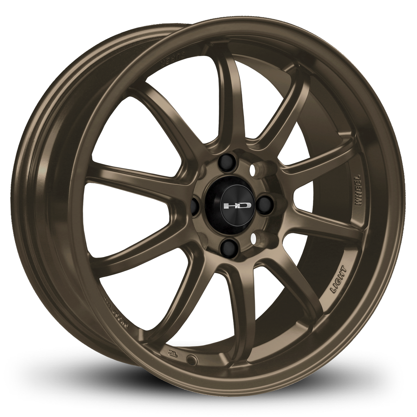 HD Wheels Clutch 15x6.5 +40 4x100/4x114.3mm 73.1mm Satin Bronze