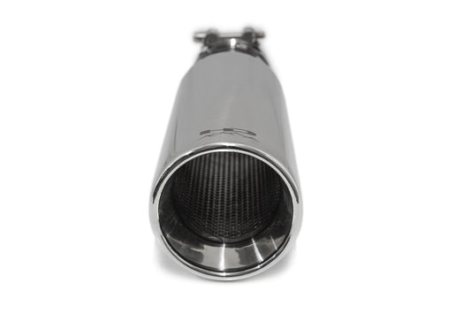 HD Off-Road Polished Stainless Steel Universal Exhaust Tips
