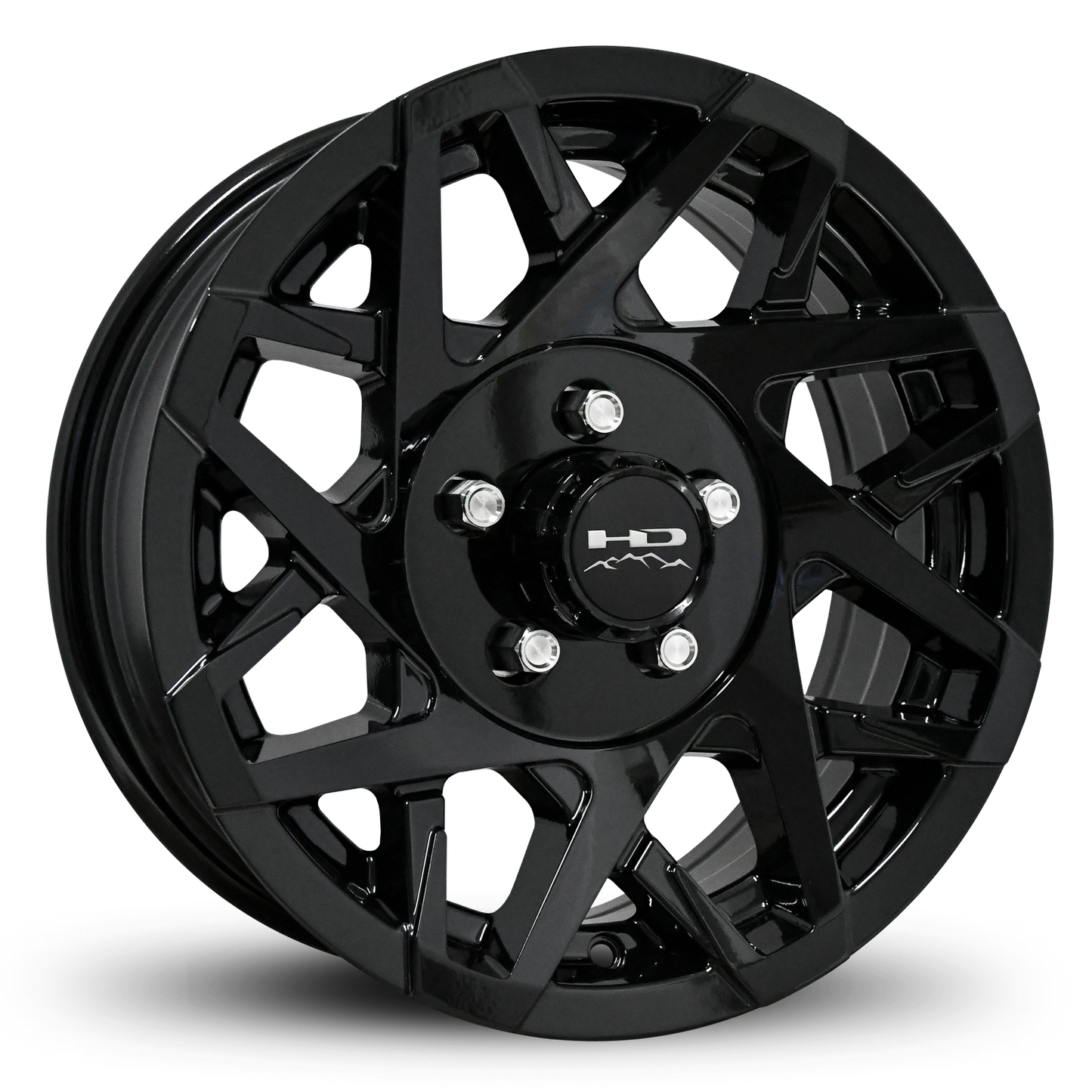 HD Trailer Canyon 15x6 +0 5x114.3mm 83mm Gloss Black