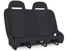 GT/S.E. Quick Release Rear Suspension Bench Seat for Polaris RZR PRO XP4, PRO R4, Turbo R4, Black