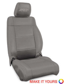 Front Seat Covers for '07–'10 Jeep Wrangler JK, 2 door or 4 door (Pair) - Custom