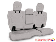 Rear Bench Covers for Jeep Wrangler JLU, 4XE Edition 4 Door - Custom