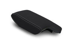Center Console Cover for 2018-2023 Subaru Crosstrek - Black with Red Stitch