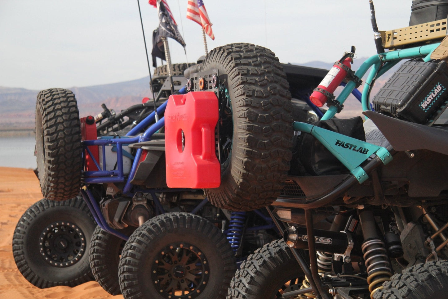FastLab Spare Tire Carrier Molle Plate System For Spare Tire Carrier
