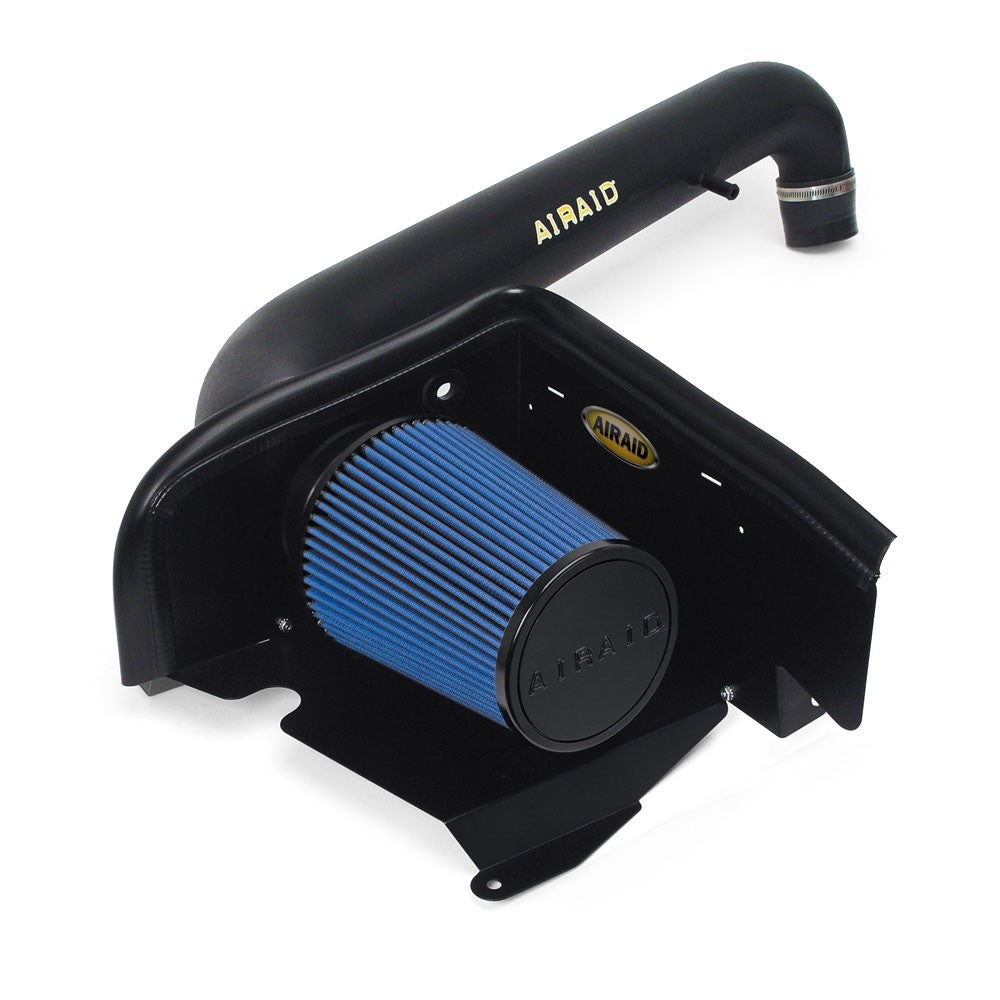 Airaid 97-06 Jeep Wrangler TJ 4.0 L CAD Intake System w/ Tube (Dry / Blue Media) 313-158