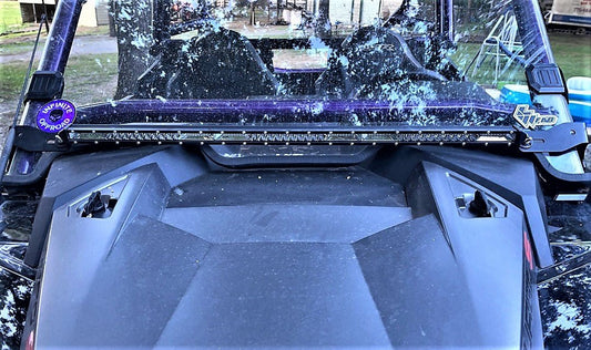 L&W Fab A Pillar Light Bar Mounting Tabs for Polaris RZR