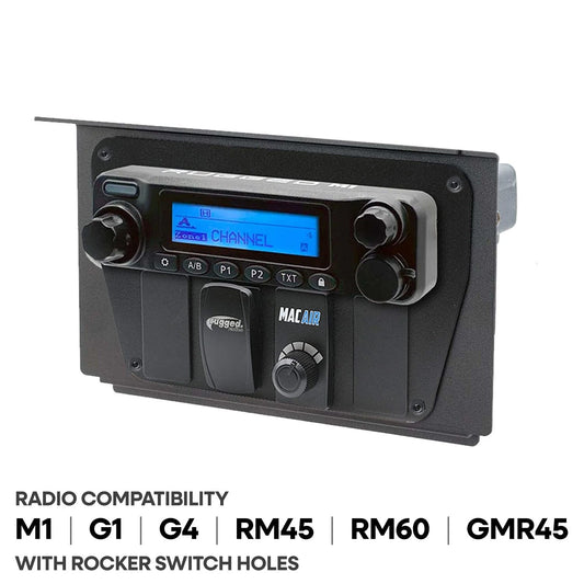 Polaris XP1 Mount Kit for Rugged Radios and Intercom - Icom F5021
