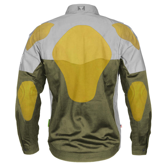 Summer Mesh Reflective Shirt Army Green Eclipse