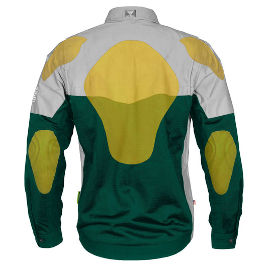 Summer Mesh Reflective Shirt Dark Green Eclipse