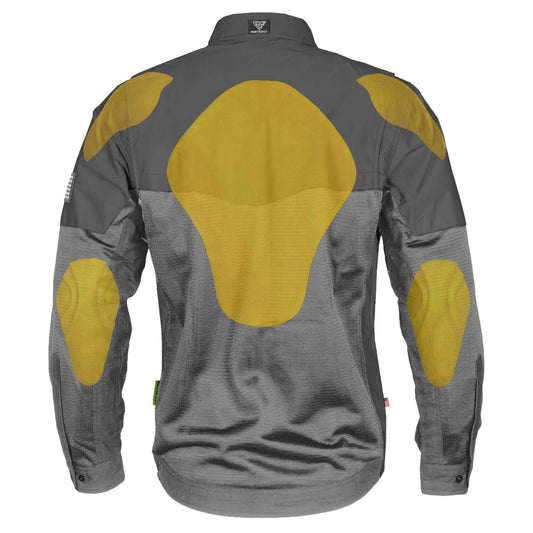 Summer Mesh Reflective Shirt Dark Grey Nebula