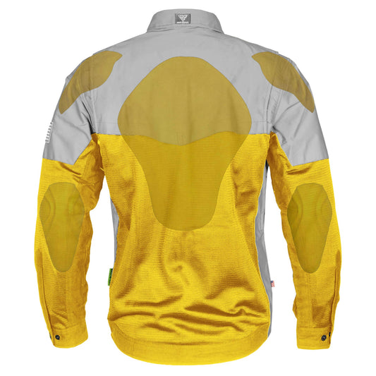 Summer Mesh Reflective Shirt Yellow Eclipse