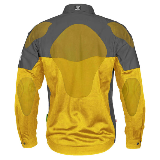 Summer Mesh Reflective Shirt Yellow Nebula