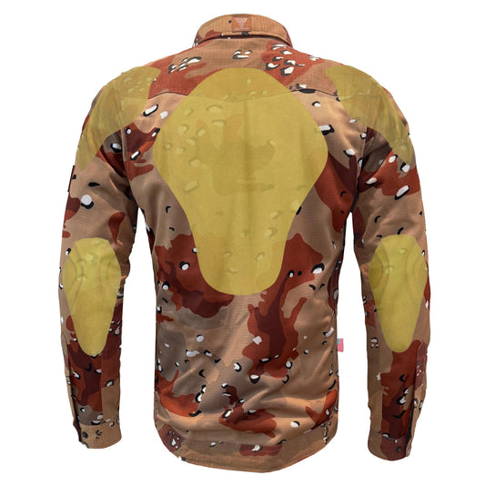 Summer Mesh Protective Camouflage Shirt "Dagger Two" - Desert Color
