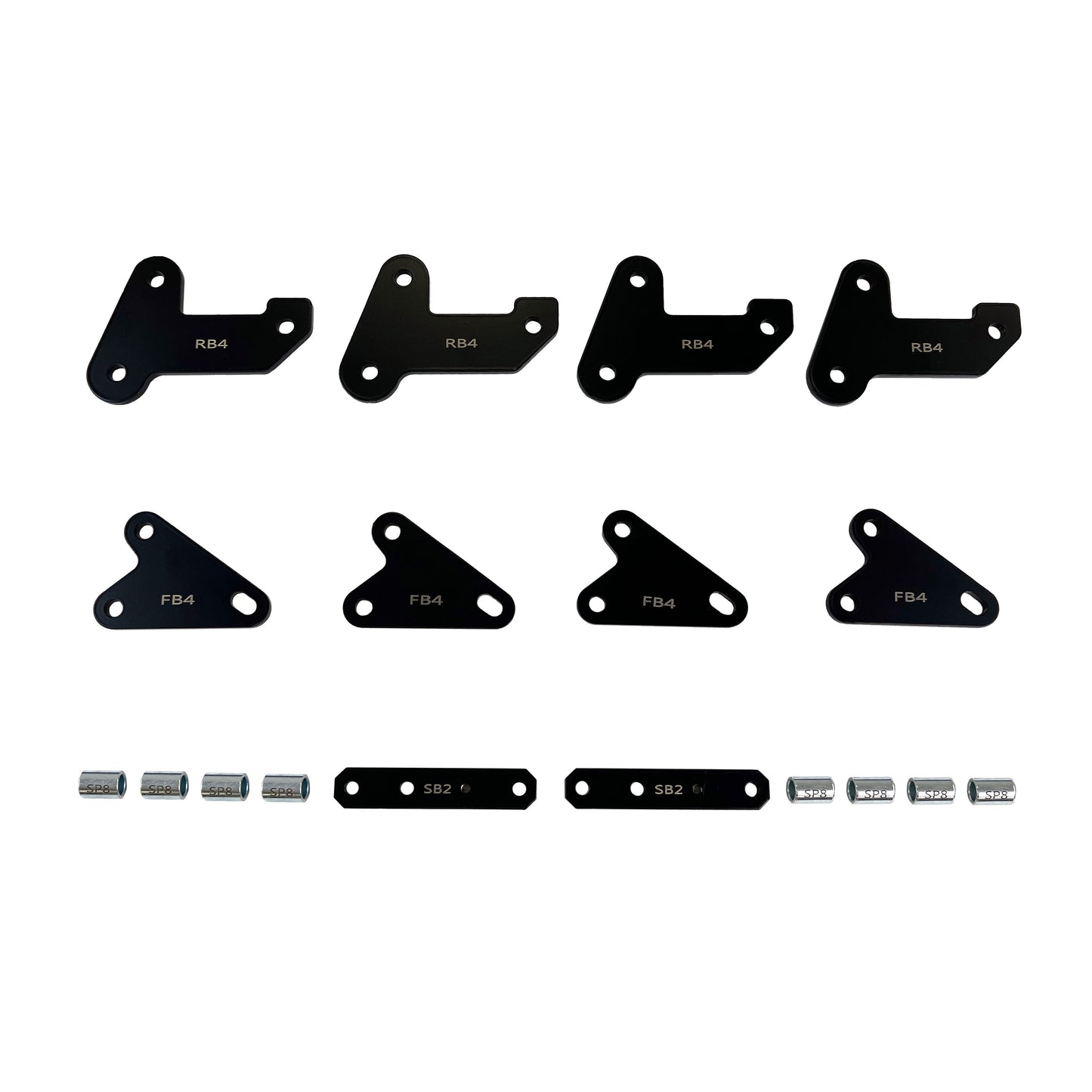20132019 Polaris Ranger 900/Diesel/570/1000 Heavy Duty Bracket Lift Kit