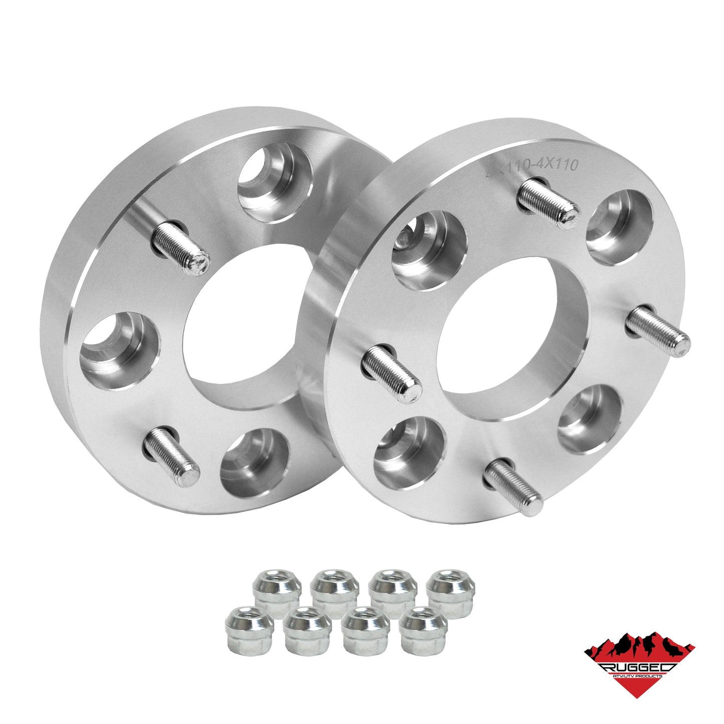19972022 Outlander 400/650/800/400 Max/650 Max/800 Max/1000/450/450 Max, Renegade 800/500/1000, Commander 800/1000, Defender HD10, Maverick Trail 1000, Prairie, KFX400, Mule SX 400/400/KAF400 Front, Rear Rugged Wheel Spacer