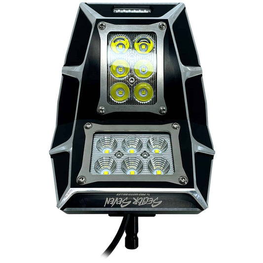 Sector Seven Sawtooth LED Light Mirrors With Turn Signal