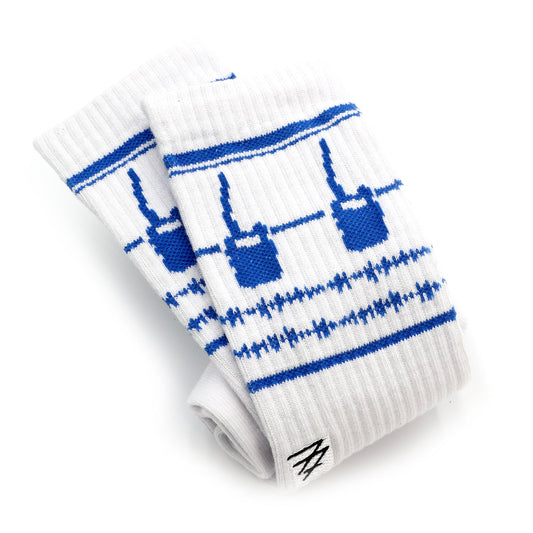 Rugged Radios Fast Friends Crew Socks