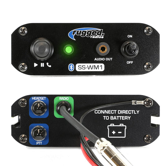 SS-WM1 Single Seat Kit with Digital Radio - Helmet Kit