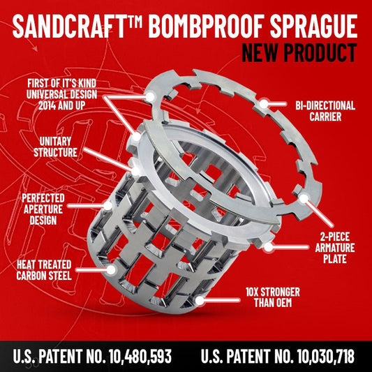 Sandcraft Bombproof Front Diff Rebuild Kit for 2016 Polaris RZR XP Turbo