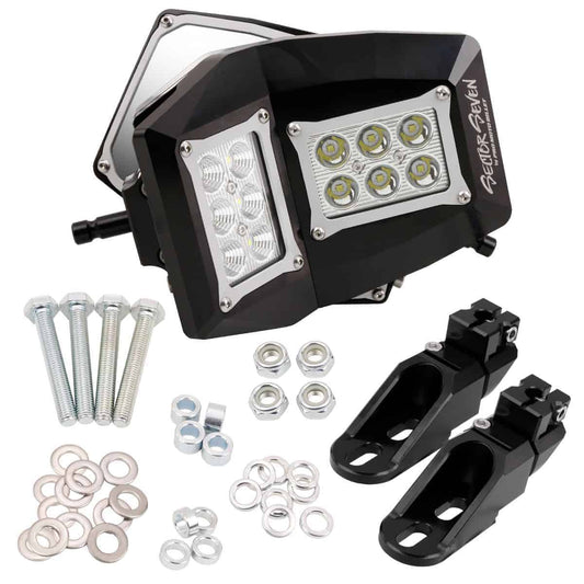 Sector Seven Spectrum LED Light Mirrors With Bung Mount - Polaris