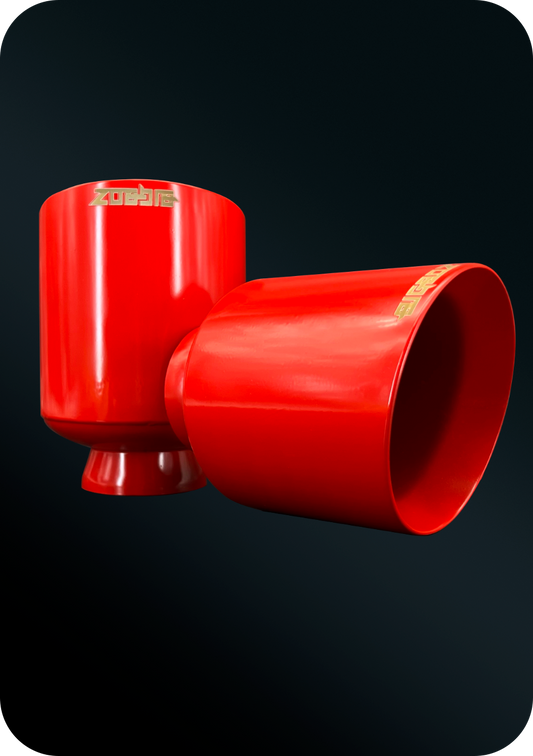 (2015-2023) D-Charger 5" V8 Tip Set CERAKOTE TORRED